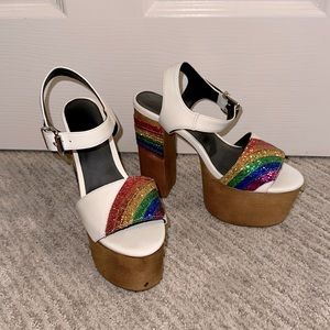 White Rainbow Platforms